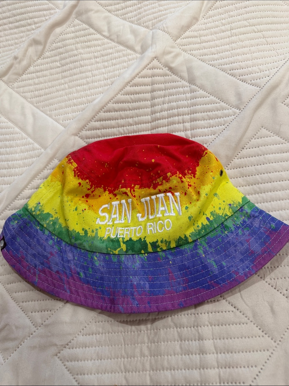 San Juan Puerto Rico Rainbow Bucket Hat